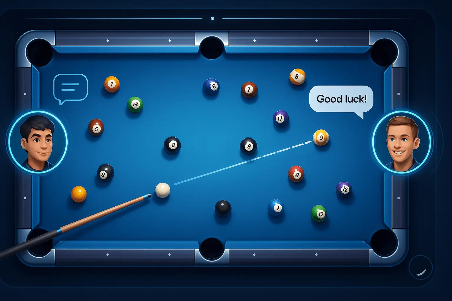 How to Play 8 Ball Pool with Friends